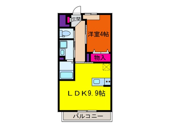 マネージュの物件間取画像